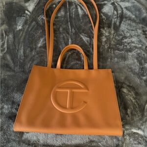 Telfar Medium Shopping Bag Tan
